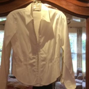 Elegant Anne Fontaine white shirt